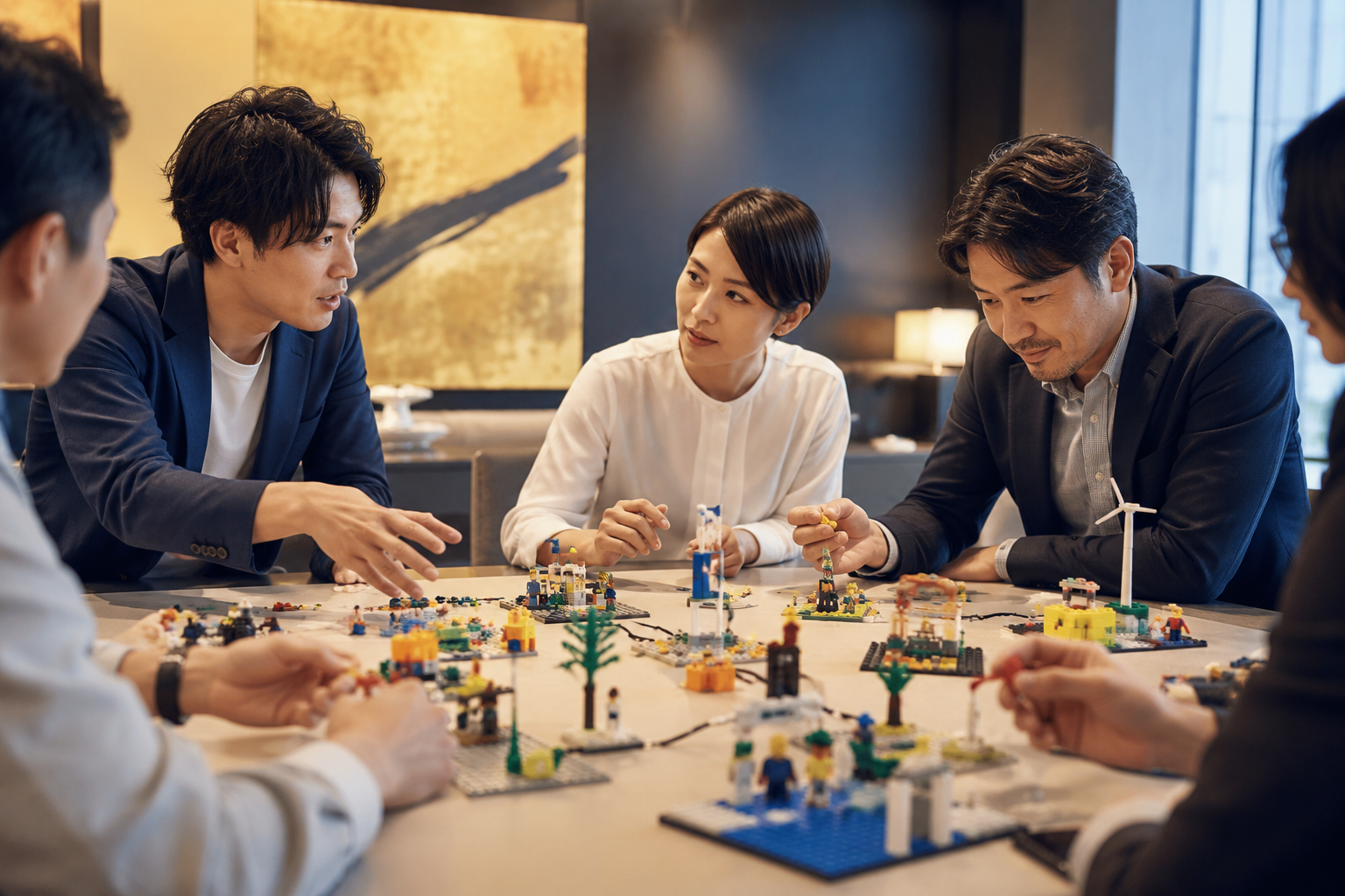 LEGO SERIOUS PLAYメソッドによる思考の可視化